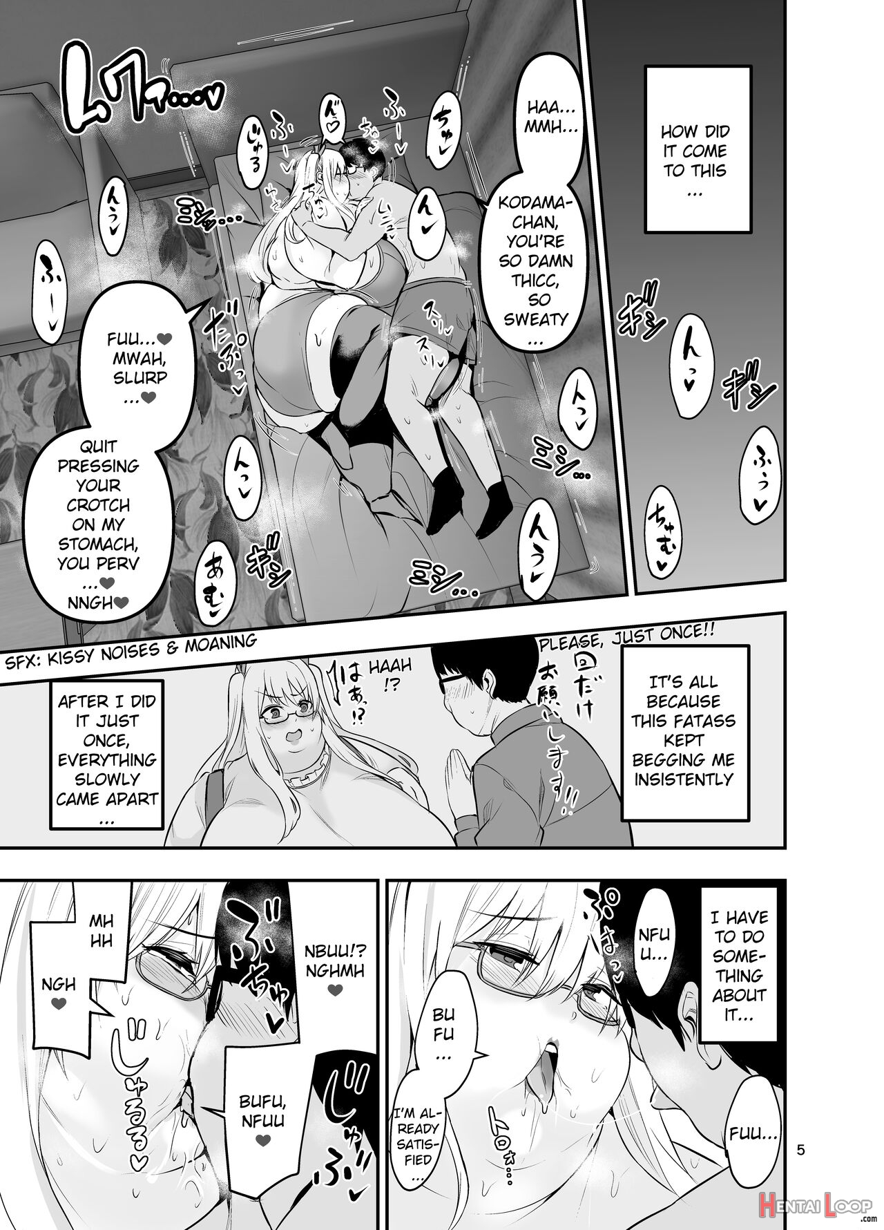 Triple Digit Weight Kodama-chan And H! page 5