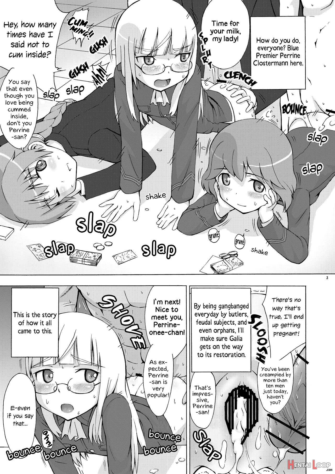 Trouble Of Perrine's Parcel!! page 3