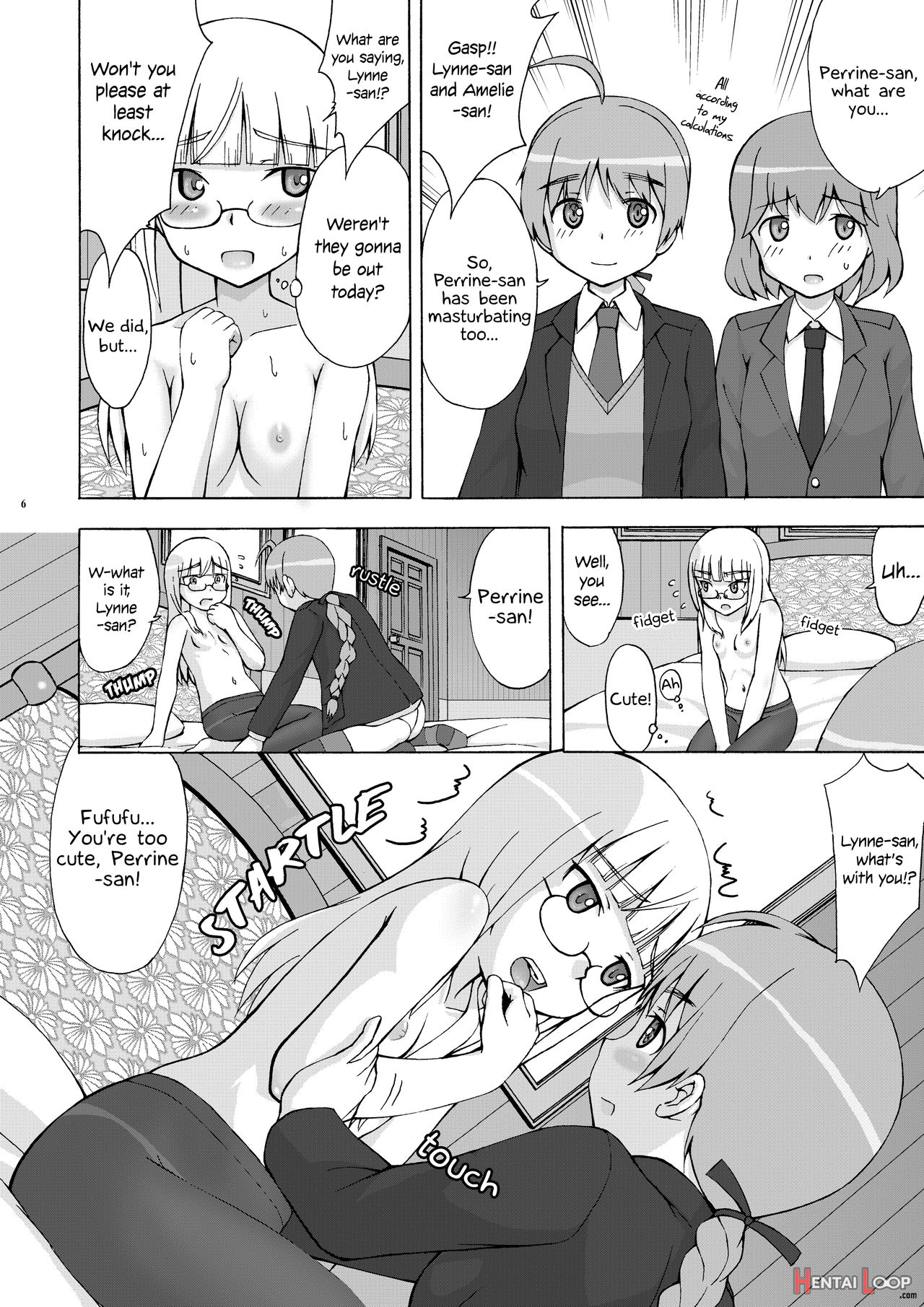 Trouble Of Perrine's Parcel!! page 6