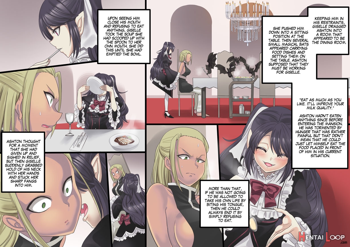 Turned Into A Breast Milk Fountain By A Beautiful Vampire page 16