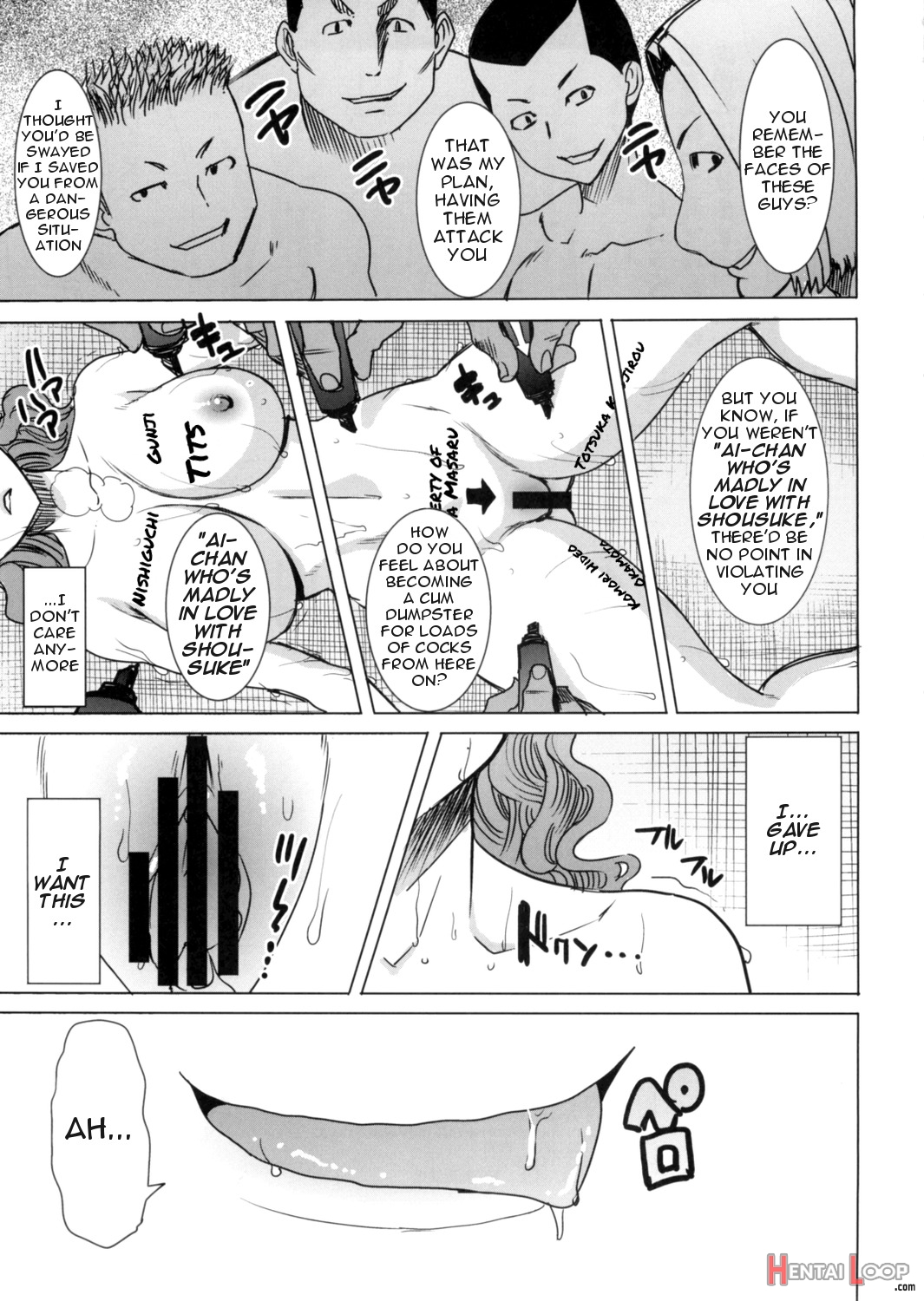 Unsweet Inoue Ai+watashi Wa Dare O Aishiteru No... Daisuki Na Koibito... Soretomo Aitsu... Act2 page 38