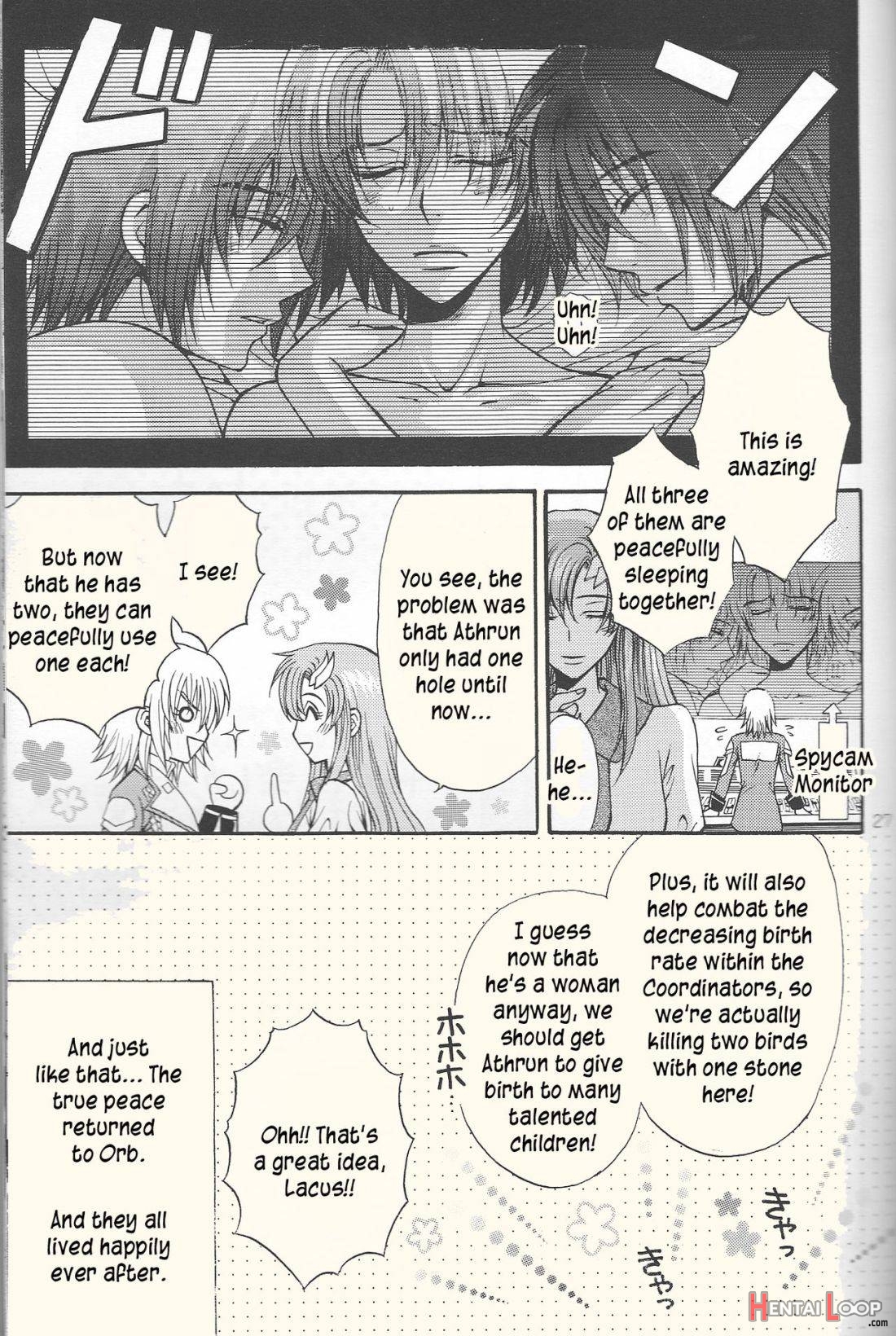 Ura Athrun. ~athrun Ga Onna No Ko Ni Nacchatta!?~ page 24