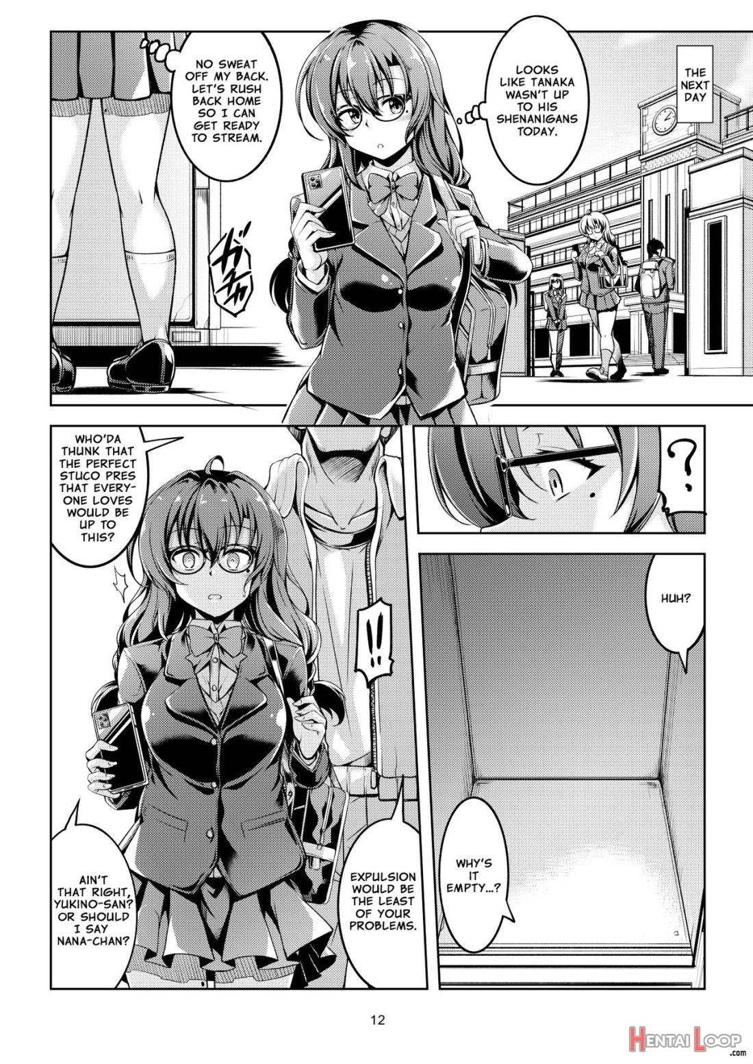 Uraaka Liver Take 1 Kyouhaku! Kouochi Seitokaichou -yukino Kanami page 15