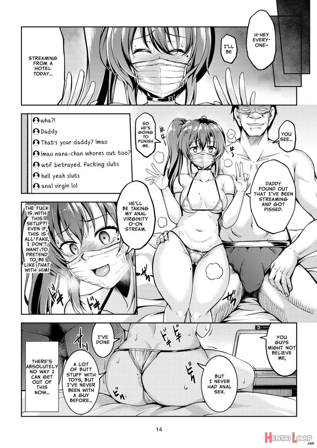 Uraaka Liver Take 1 Kyouhaku! Kouochi Seitokaichou -yukino Kanami page 17