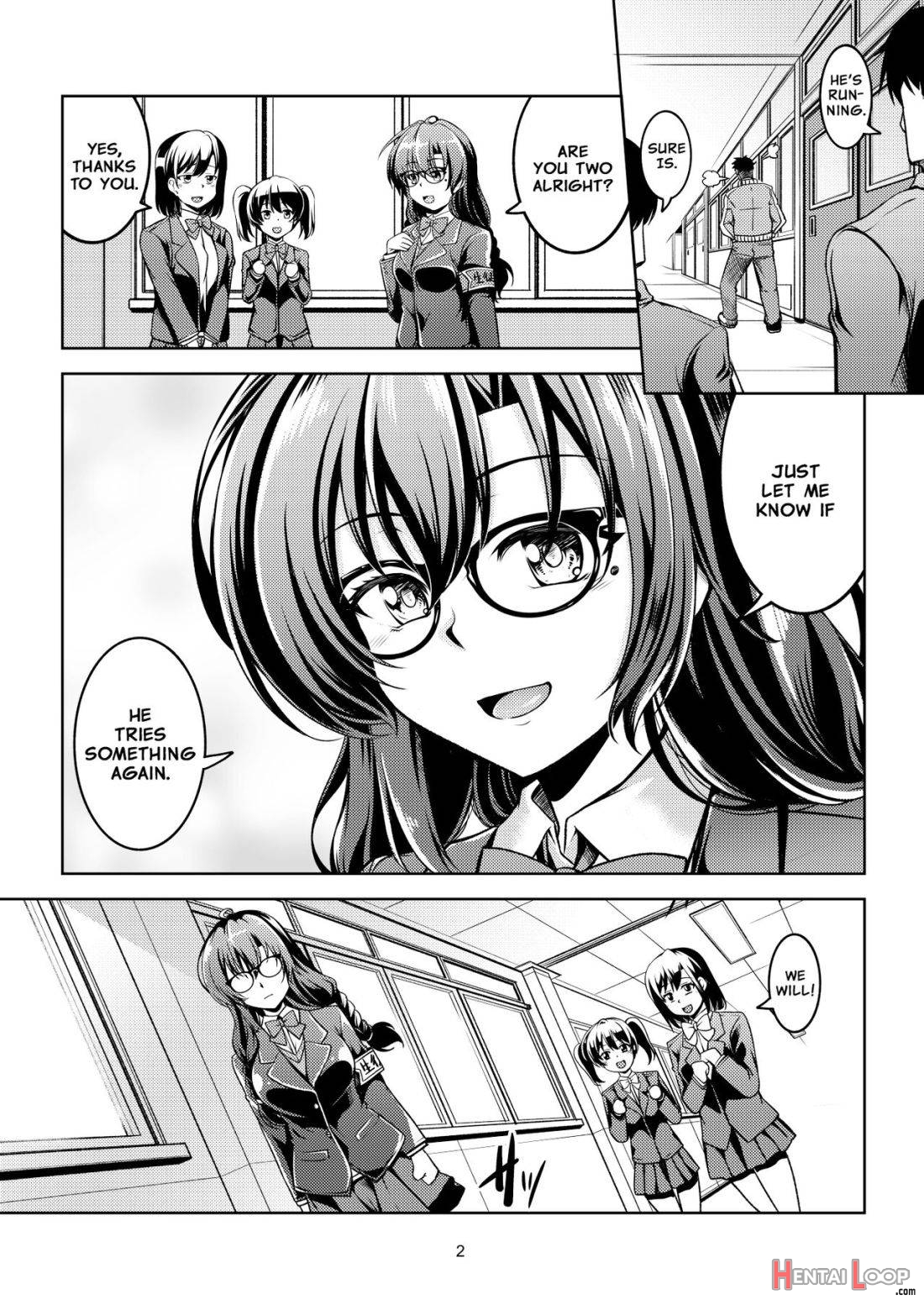 Uraaka Liver Take 1 Kyouhaku! Kouochi Seitokaichou -yukino Kanami page 5