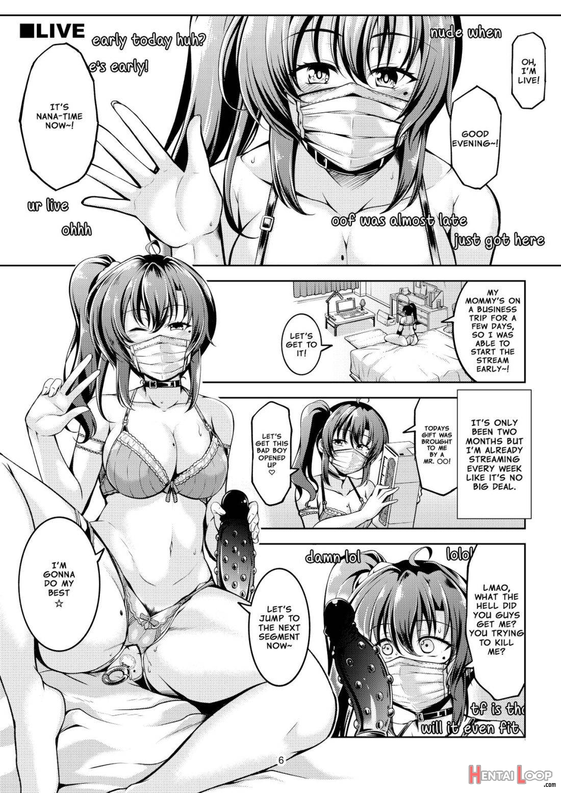 Uraaka Liver Take 1 Kyouhaku! Kouochi Seitokaichou -yukino Kanami page 9