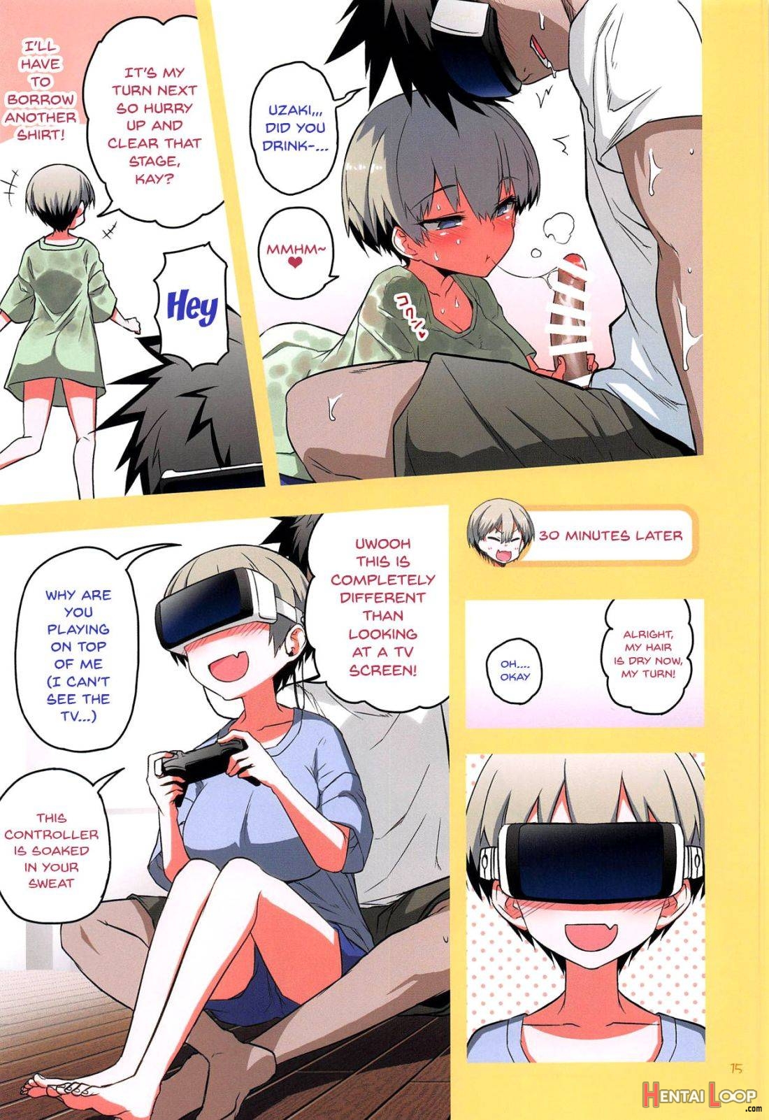 Uzaki-chan Wa H Shitai! 2 page 14