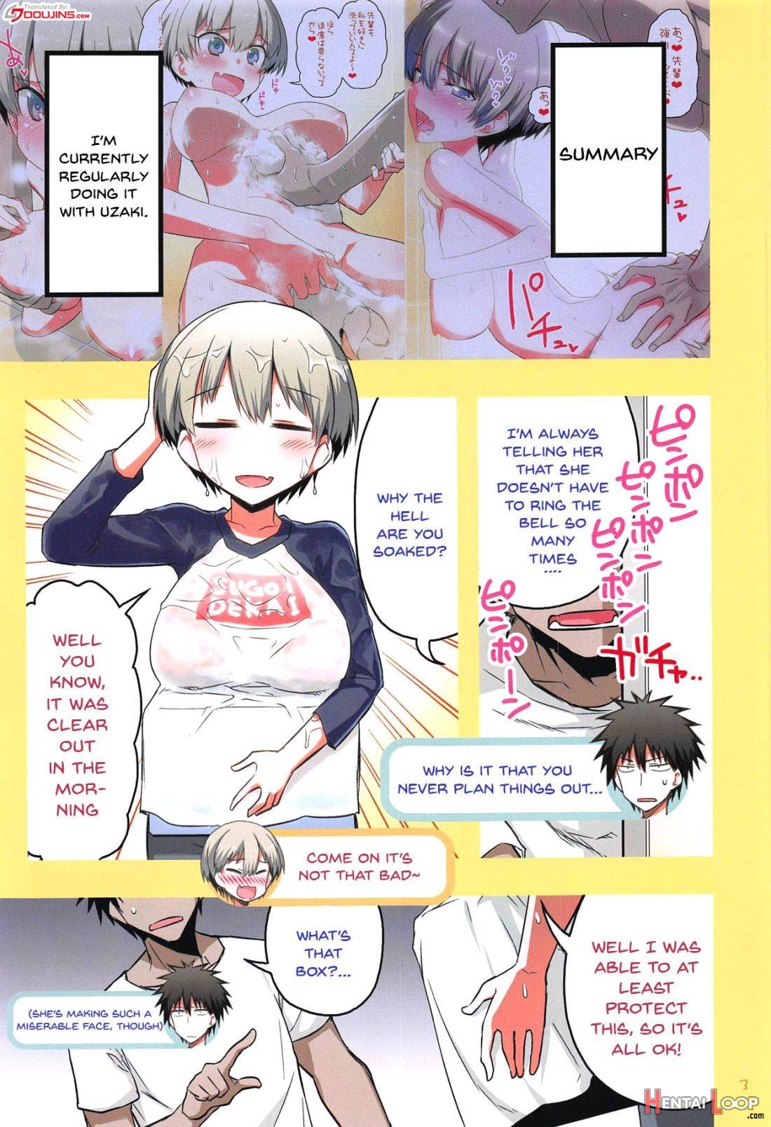 Uzaki-chan Wa H Shitai! 2 page 2