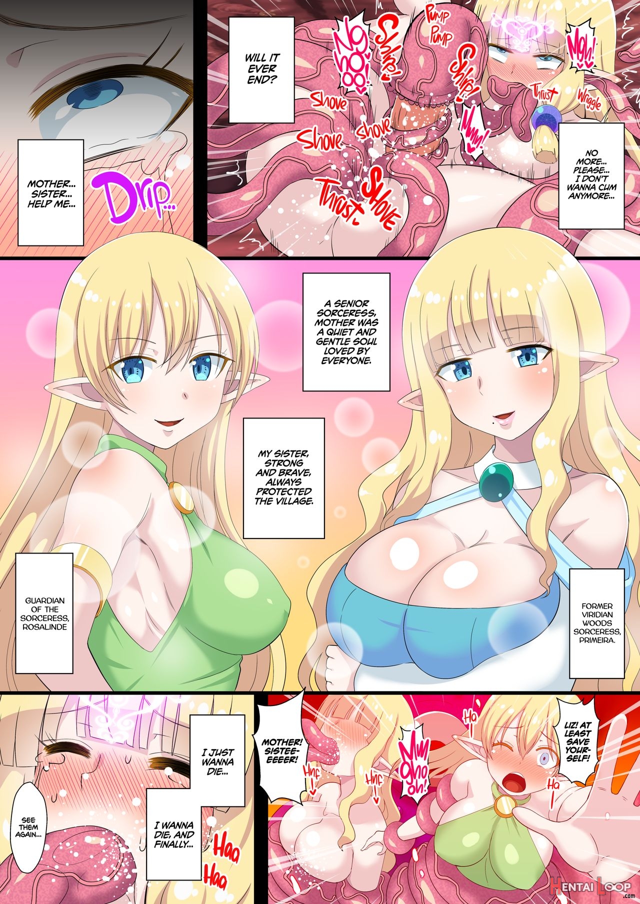 Vengeful Elf Liselotte 2 The Futanari Transformation And Sibling Lesbian Violation page 3