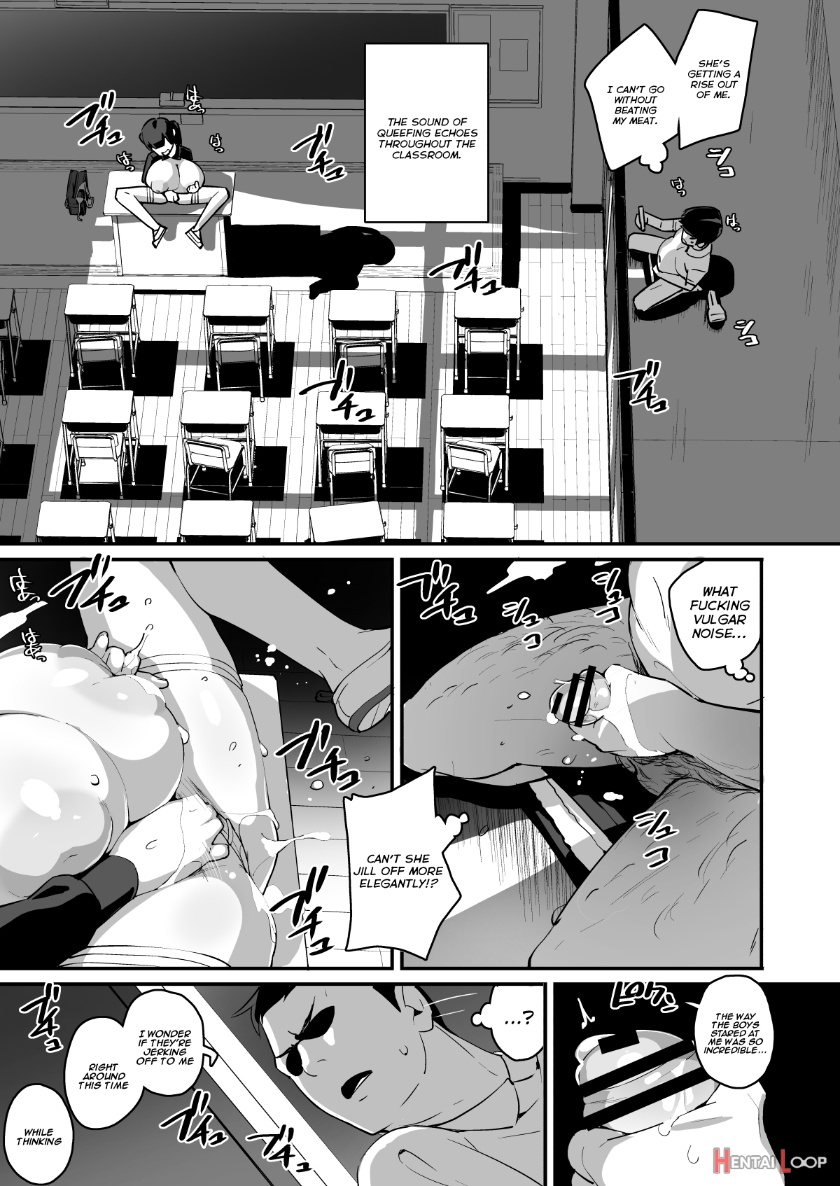 Voluptuous, Buxom Transfer Student Kumokawa Suzuran page 11