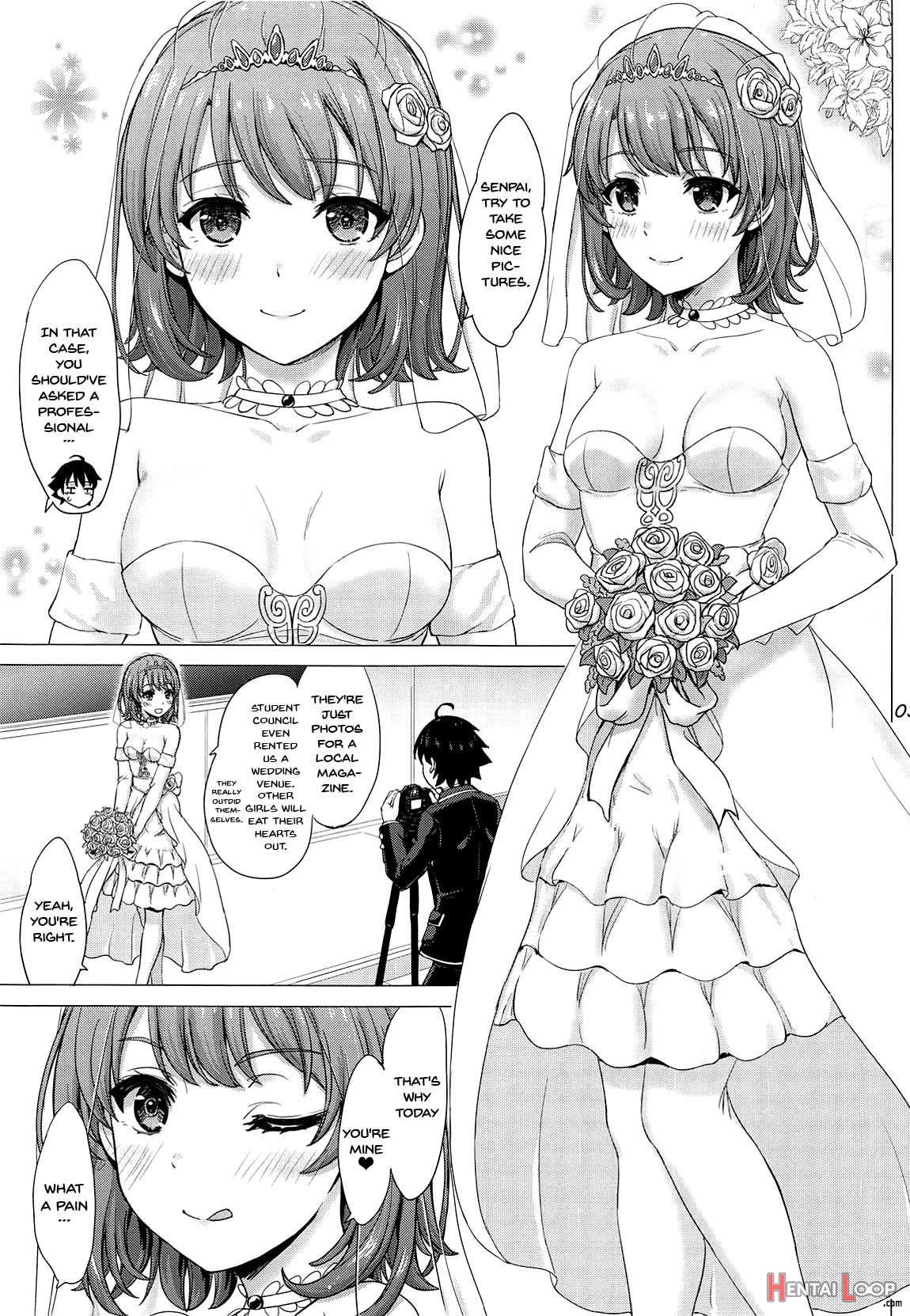 Wedding Irohasu! - Iroha's Gonna Marry You After Today's Scholl! page 2