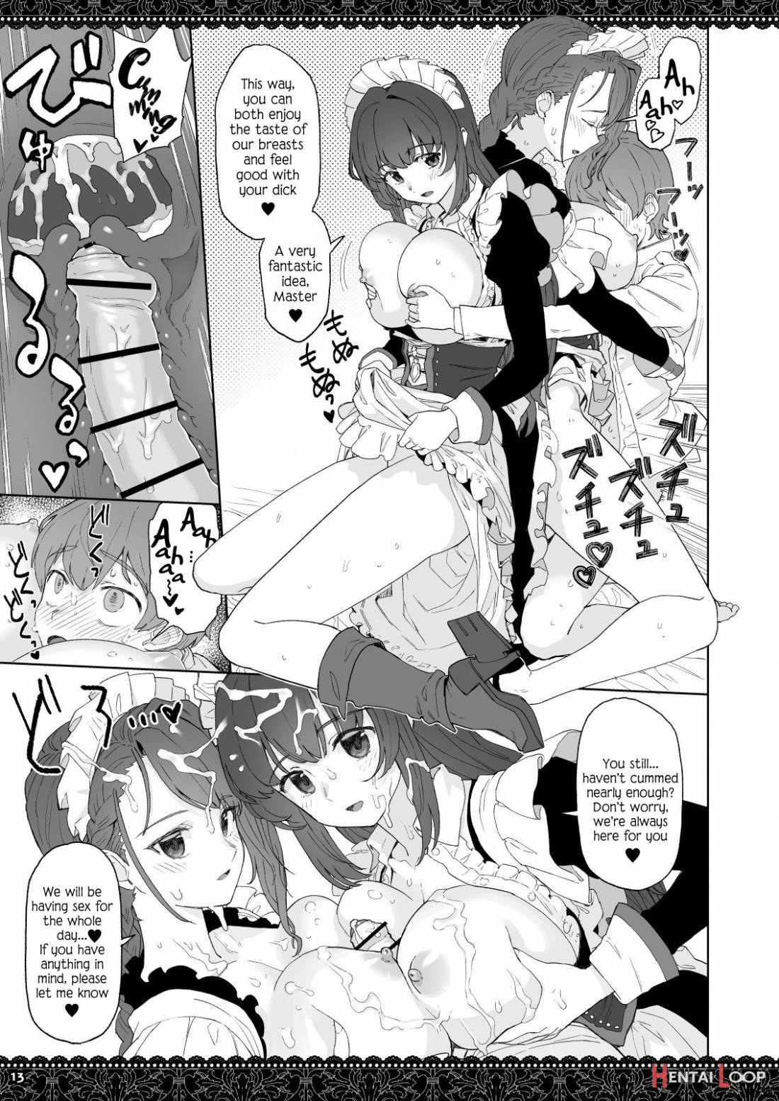 Whitebrim Royal Maid-tai No Kenshin-tekina Aijou O Zonbun Ni Ajiwau Hon page 12