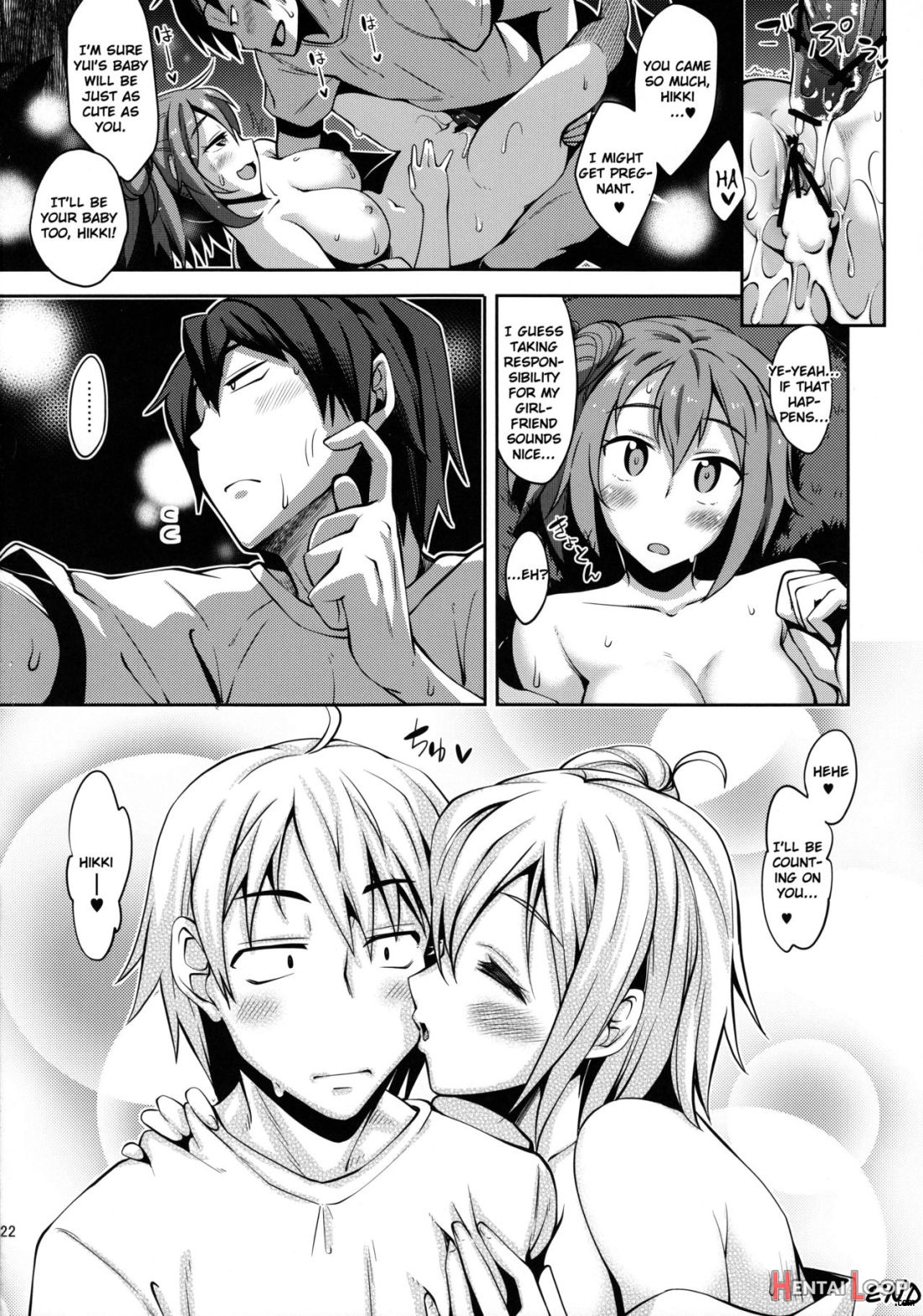 Yahari Yuigahama Yui Wa Kawaii. page 19