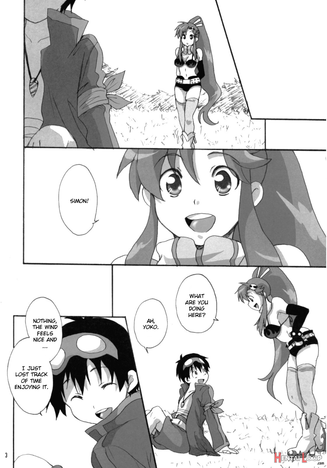 Yoko And Simon's Feelings page 2