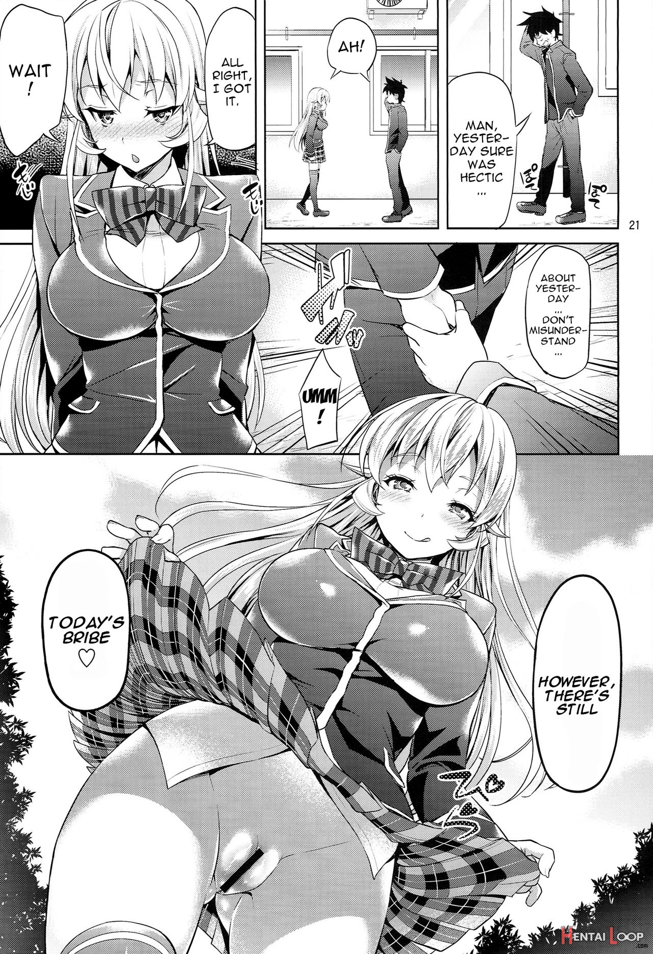 you're Not Wearing Panties? Erina-sama! page 21