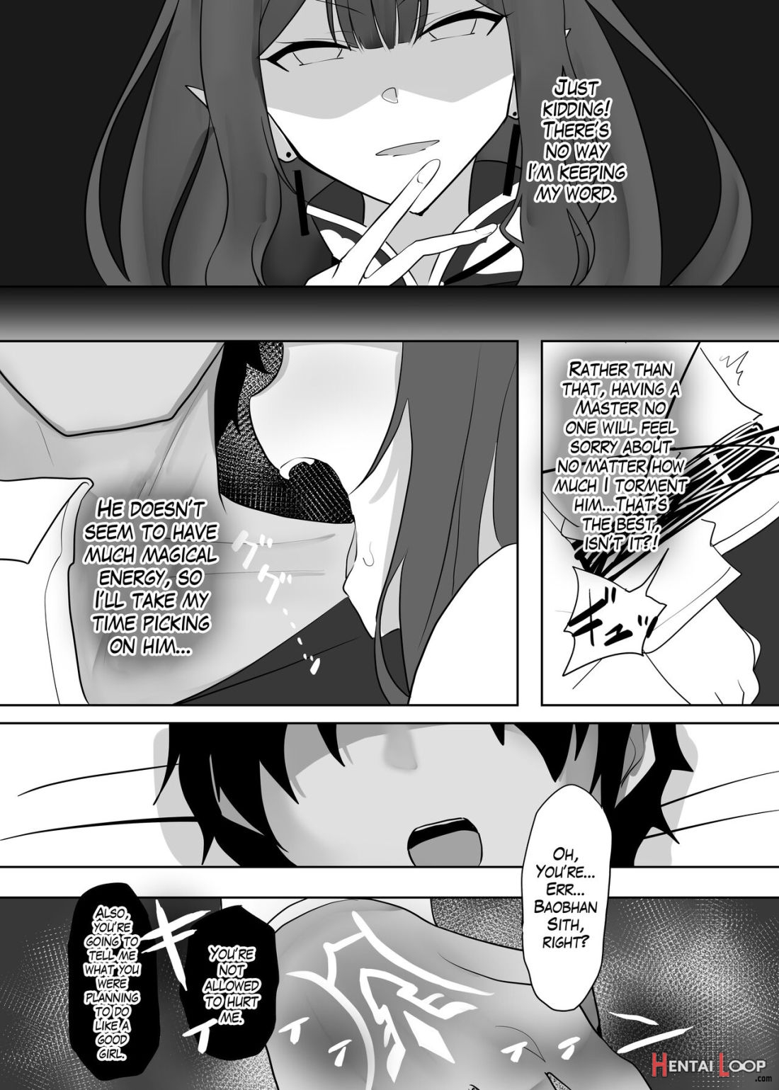 Yousei Kishi Tristan Ni Ijiwaru Suru Hon page 4