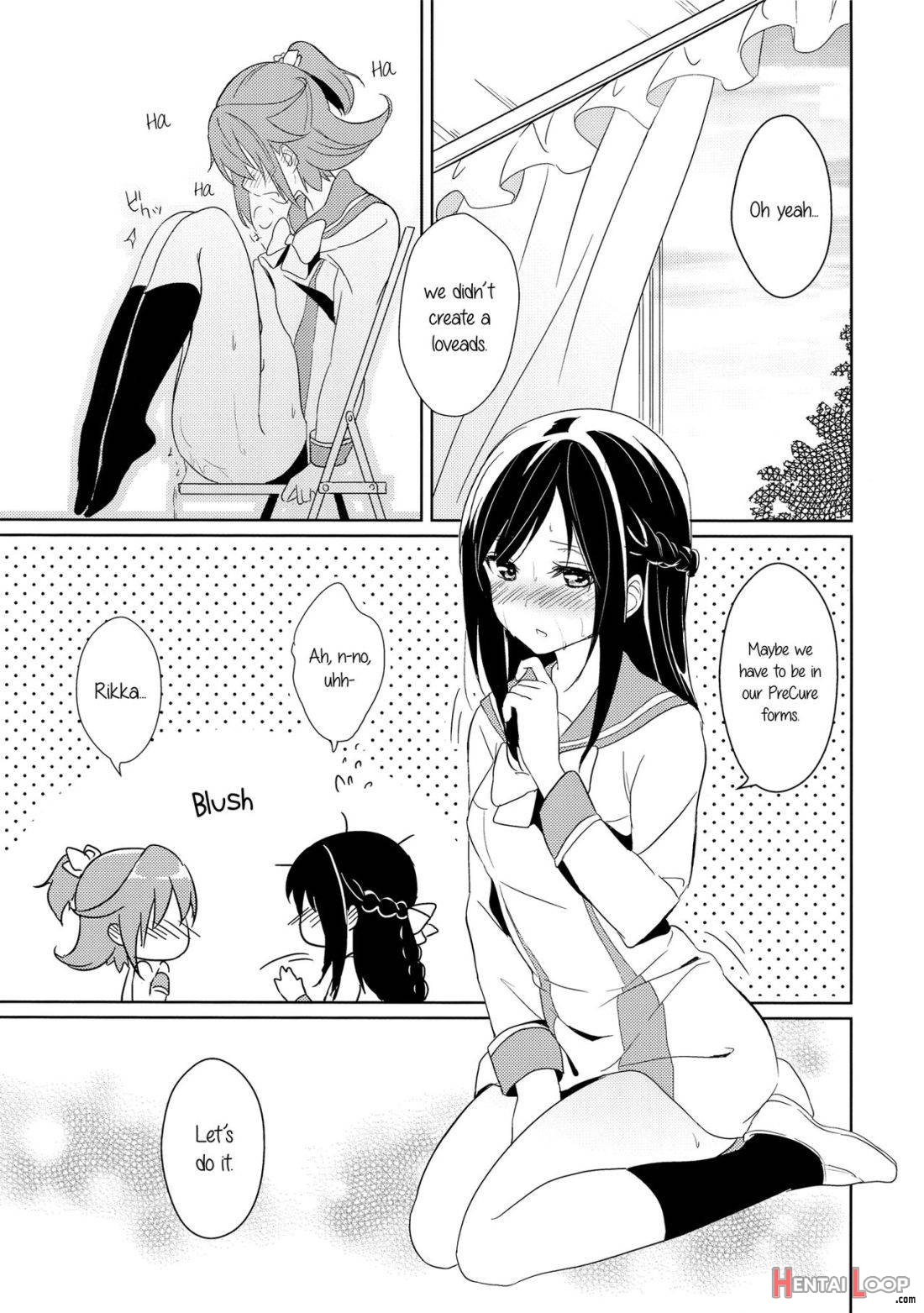 Yuri-cure!! page 18