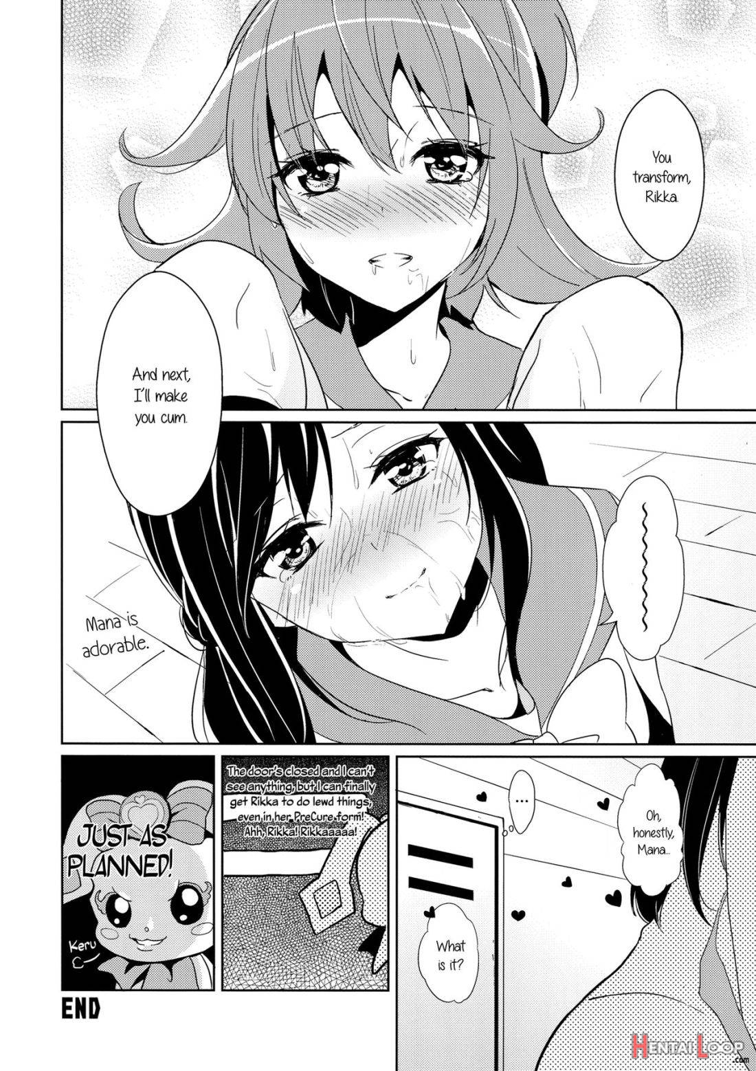 Yuri-cure!! page 19