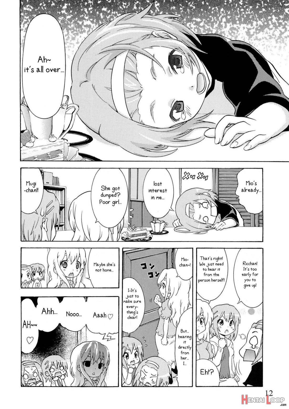 Yuri-on! #2 “kosokoso Mio-chan!” page 10