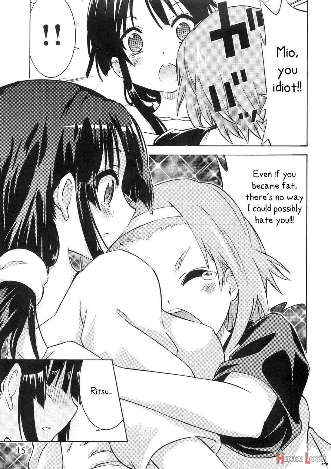 Yuri-on! #2 “kosokoso Mio-chan!” page 13