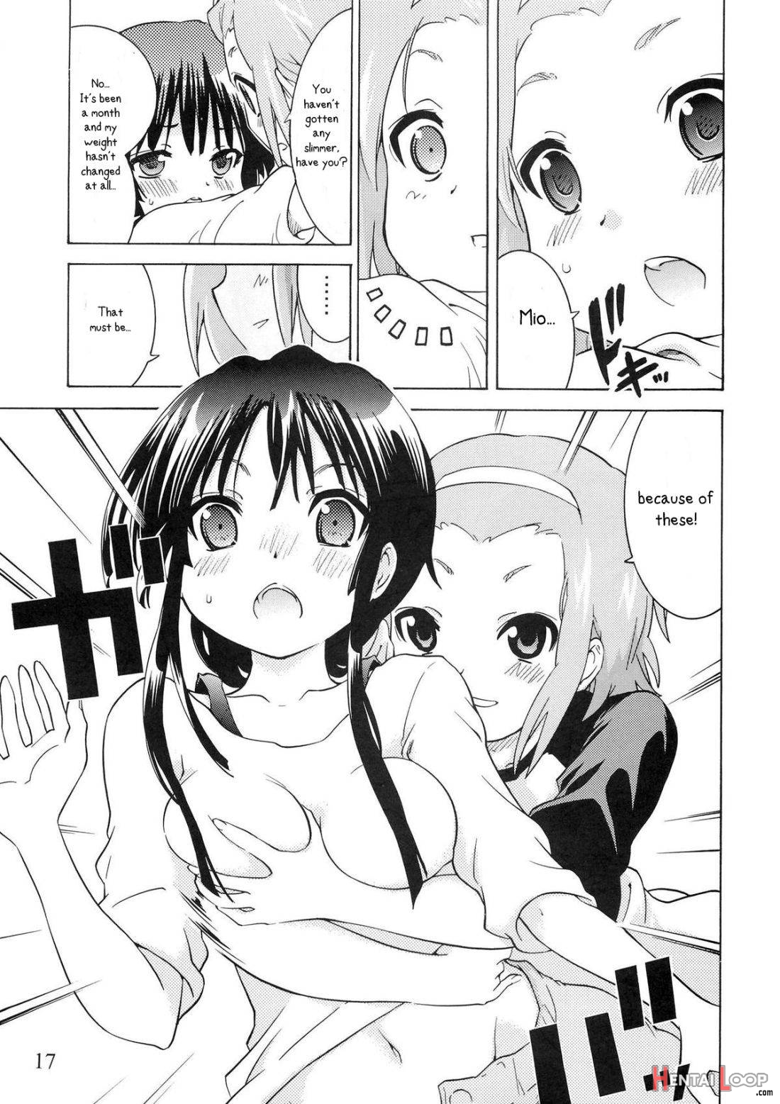 Yuri-on! #2 “kosokoso Mio-chan!” page 15