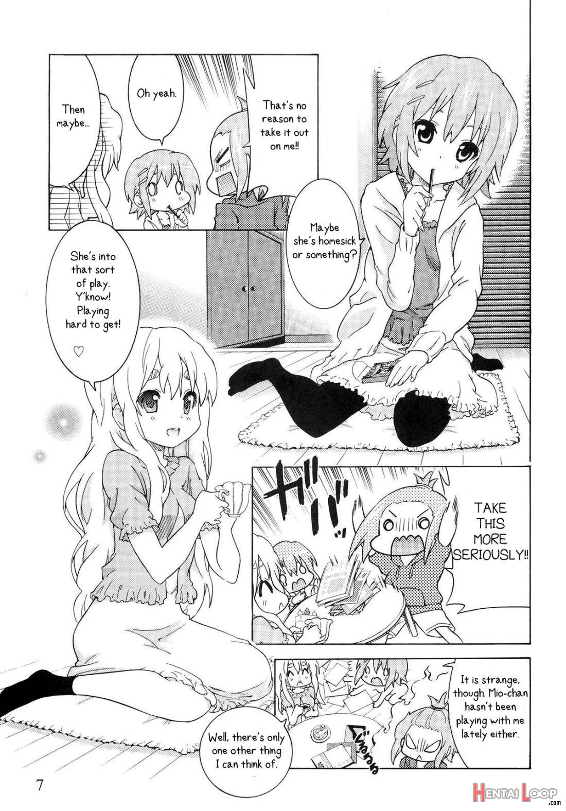 Yuri-on! #2 “kosokoso Mio-chan!” page 5