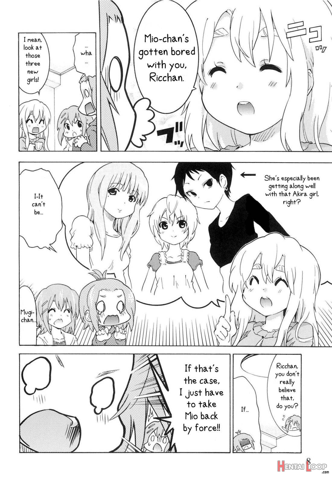Yuri-on! #2 “kosokoso Mio-chan!” page 6