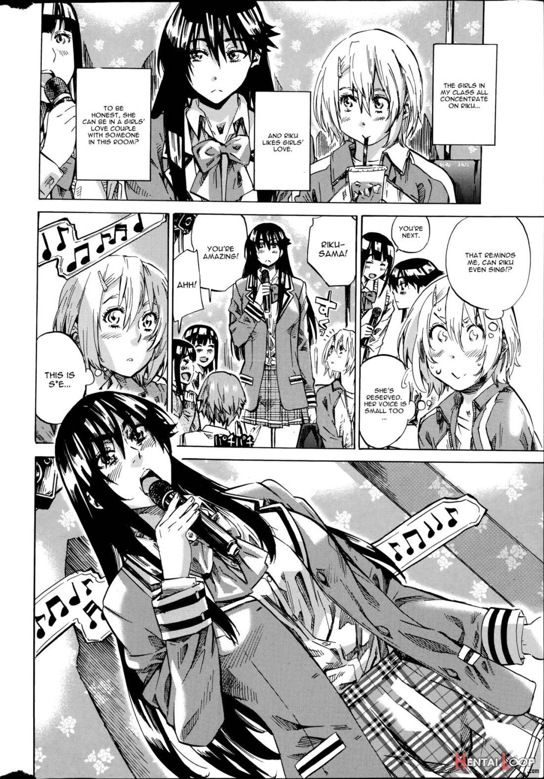 Yuri Zuki Kanojo Wa Yuri Kanojo Ga Dekinai Ch. 3 page 4