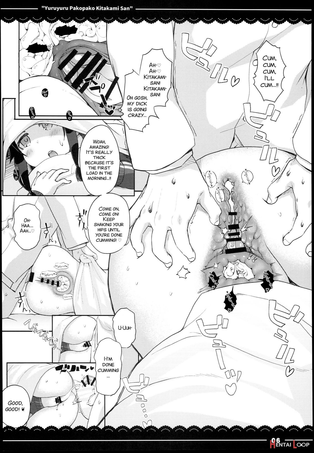 Yuruyuru Pakopako Kitakami-san page 9
