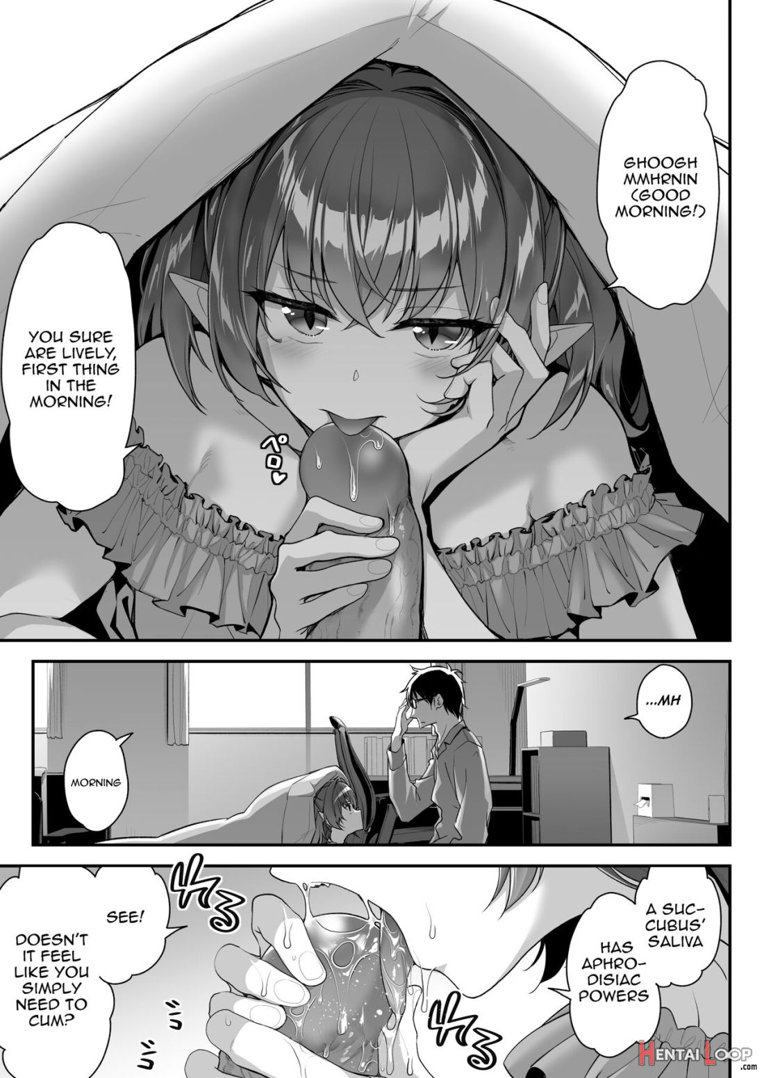 Zako Succubus-chan Wa Semen Ga Hoshii No! page 10