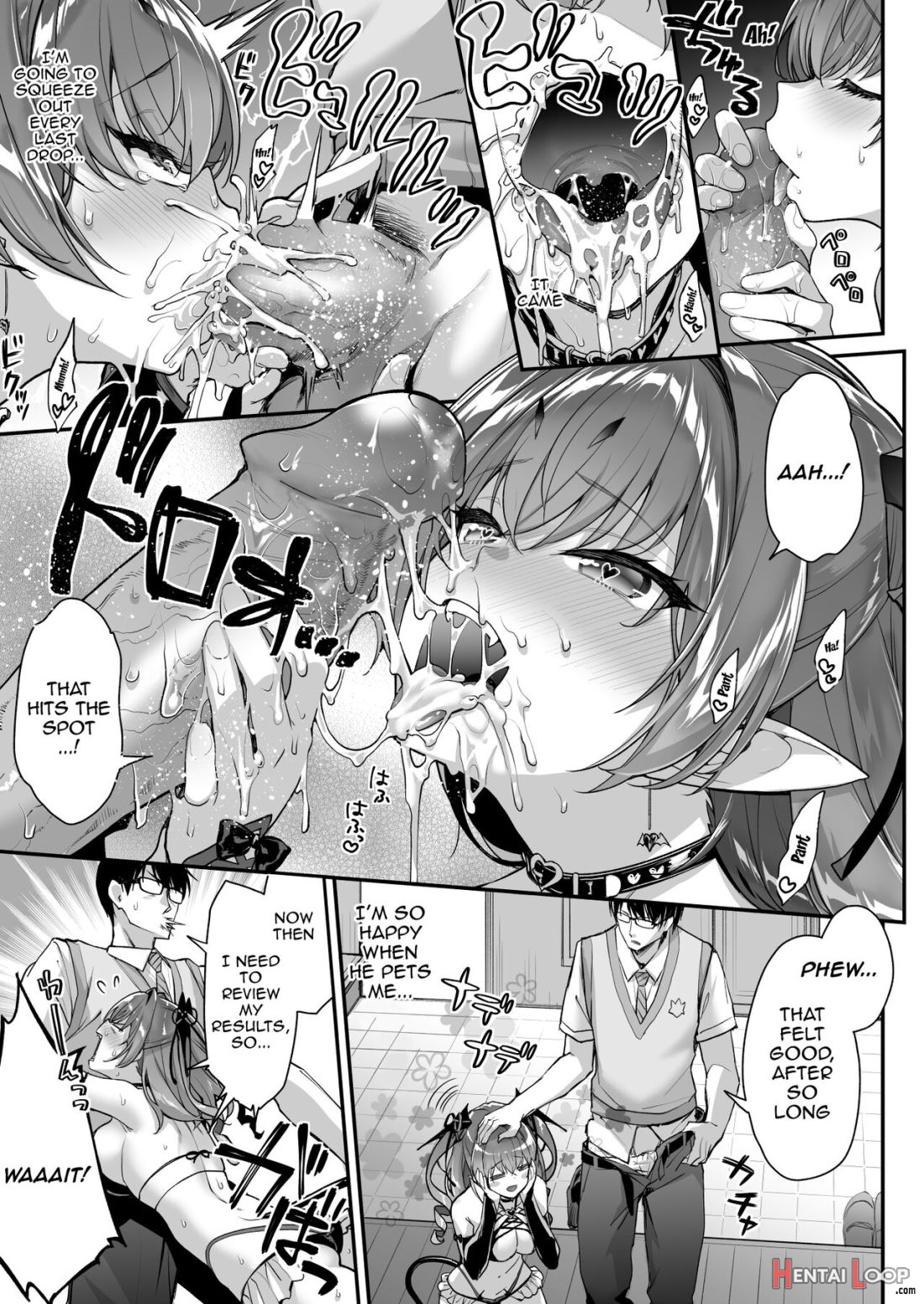 Zako Succubus-chan Wa Semen Ga Hoshii No! page 22