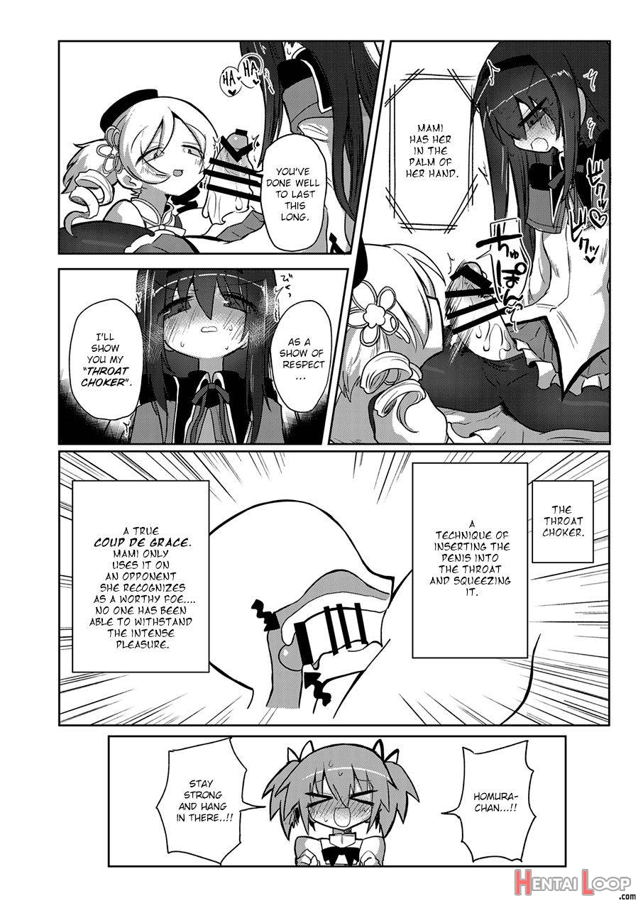 Zettai Ni Ikanai Onna Homura Akemi Vs Zettai Ni Ikaseru Onna Mami Tomoe page 13